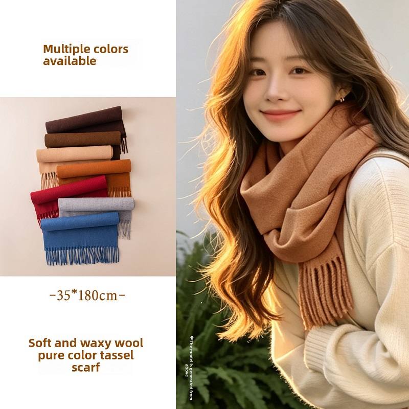 チューブスカーフ、防風、肌に優しい、紫外線対策、オールシーズ - Infinity Scarf Knit のレビューと価格