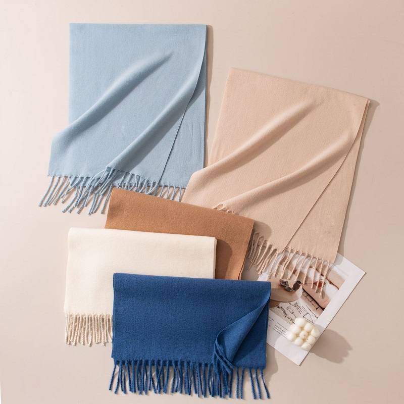 チューブスカーフ、防風、肌に優しい、紫外線対策、オールシーズ - Infinity Scarf Knit のレビューと価格