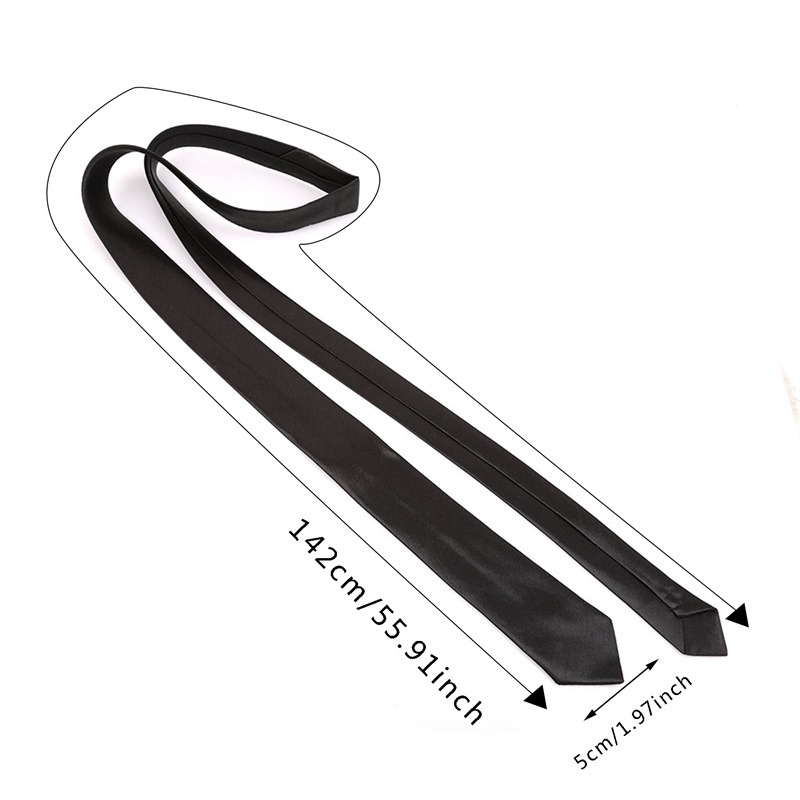 ファッションエレガントな無地ネクタイ男性用カジュアルスリムプ - Skinny Tie Men のレビューと価格