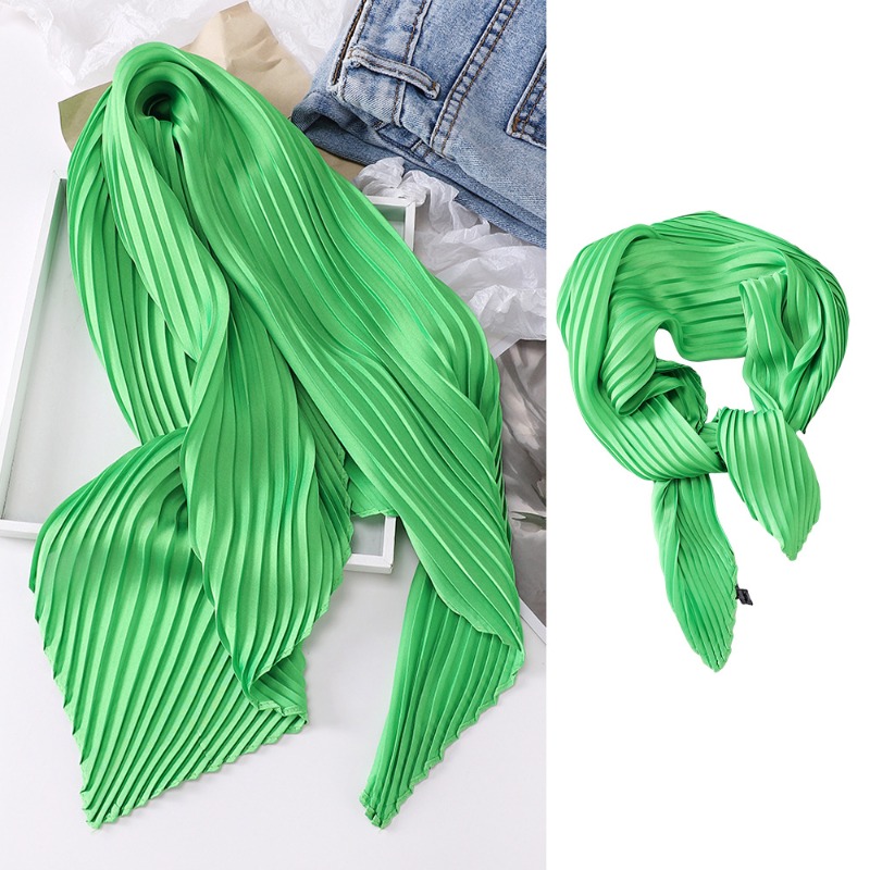 26 色の女性スクエアスカーフスキニーリボンヘッドネック小さ - Ascot Neck Scarf のレビューと価格